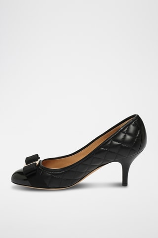 Escarpins vernis en cuir - Noir