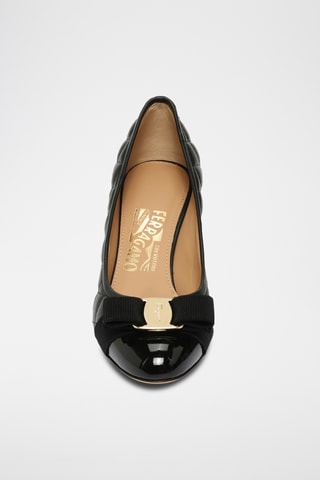 Escarpins vernis en cuir - Noir