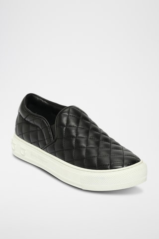 Sneakers en cuir - Noir