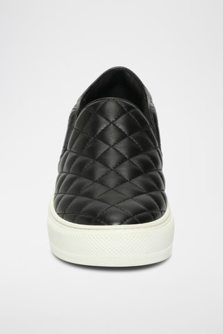Sneakers en cuir - Noir