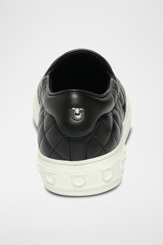 Sneakers en cuir - Noir