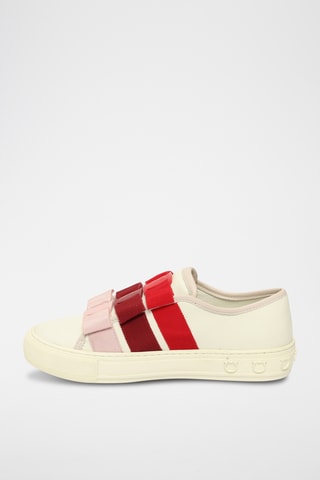Sneakers en cuir - Rose