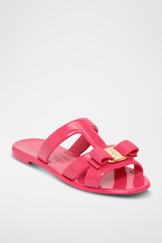 Mules vernies - Marron