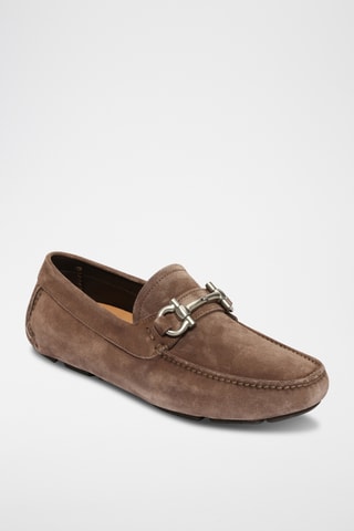 Mocassins en cuir - Marron