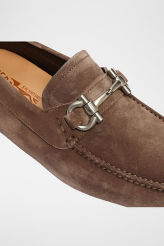 Mocassins en cuir - Marron