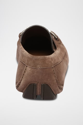 Mocassins en cuir - Marron
