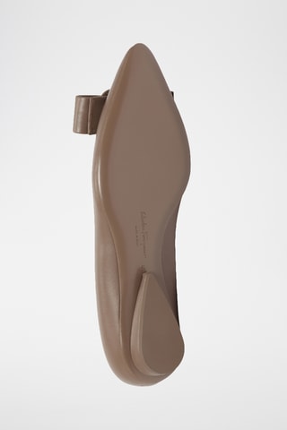 Ballerines en cuir - Marron
