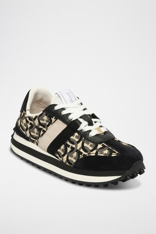 Baskets en cuir - Beige