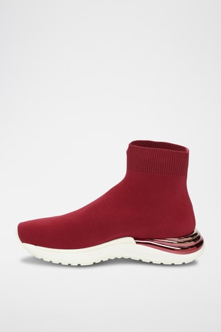 Sneakers montantes - Bordeaux