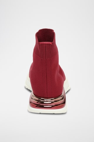 Sneakers montantes - Bordeaux