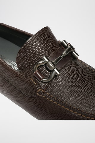 Mocassins en cuir - Marron