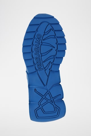 Baskets plateformes - Bleu