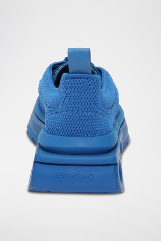 Baskets plateformes - Bleu