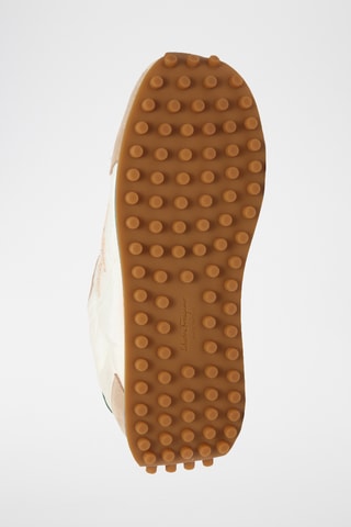 Baskets plateformes en cuir - Multicolore
