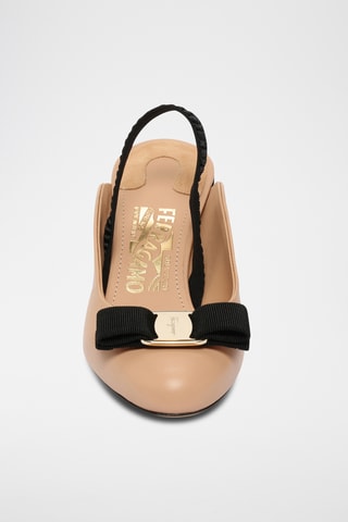 Escarpins en cuir - Marron