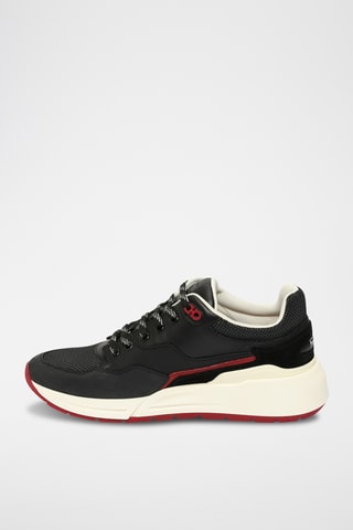 Sneakers en cuir - Noir