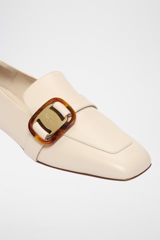 Mocassins en cuir - Beige
