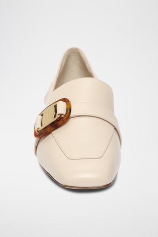 Mocassins en cuir - Beige