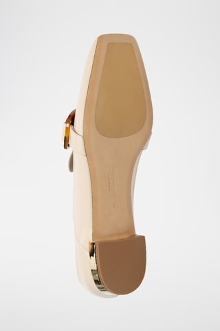 Mocassins en cuir - Beige