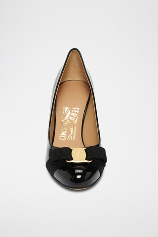 Escarpins vernis en cuir - Noir