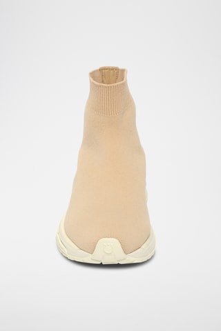 Sneakers montantes - Beige