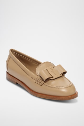 Mocassins en cuir - Beige
