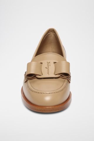 Mocassins en cuir - Beige
