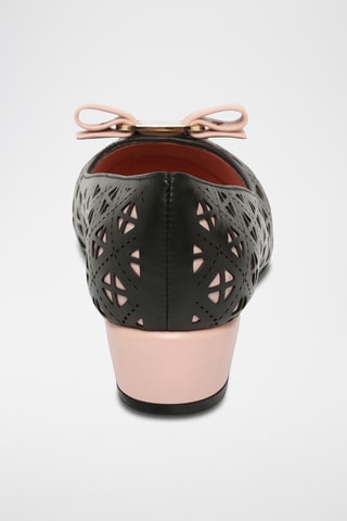 Escarpins en cuir - Noir