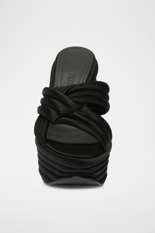 Mules plateformes - Noir