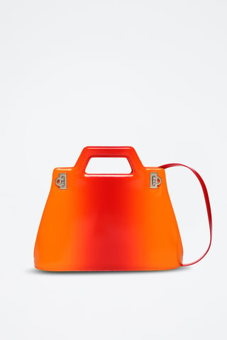 Sac à main en cuir - Orange