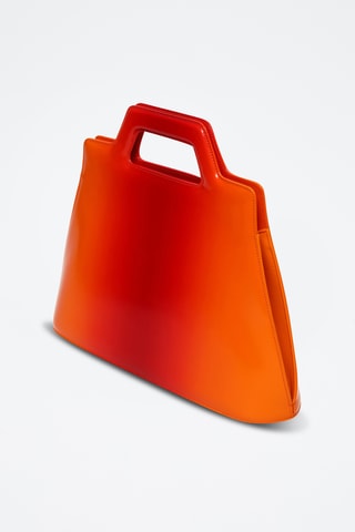 Sac à main en cuir - Orange