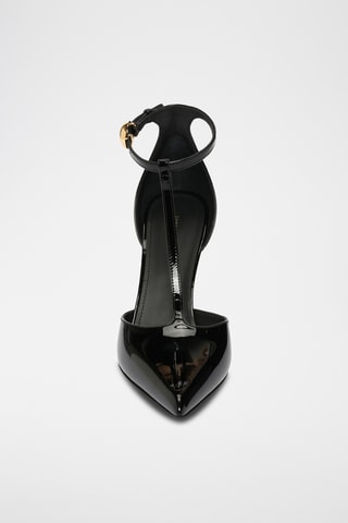 Escarpins vernis en cuir - Noir
