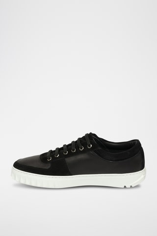 Sneakers en cuir - Noir