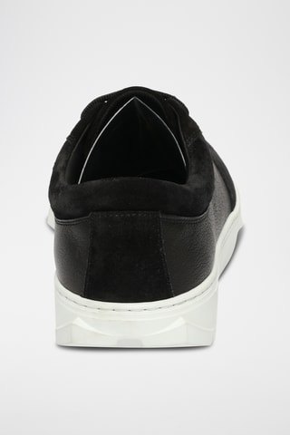 Sneakers en cuir - Noir