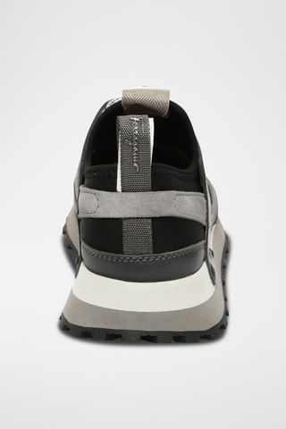 Sneakers en cuir - Bleu