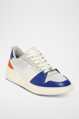 Baskets en cuir - Bleu