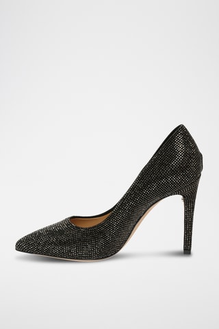 Escarpins en cuir suédé - Noir