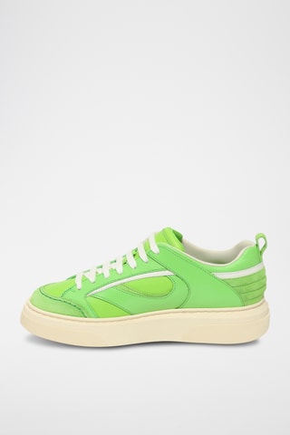 Baskets en cuir - Vert