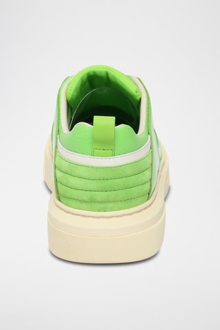 Baskets en cuir - Vert