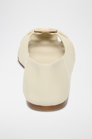 Ballerines en cuir - Nude