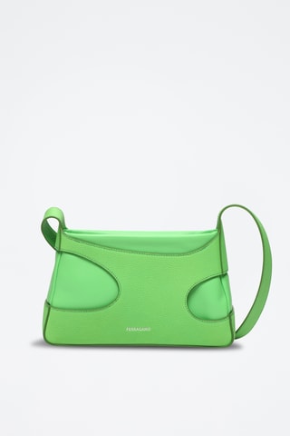 Sac bandoulière en cuir - Vert