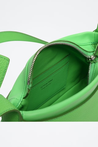Sac bandoulière en cuir - Vert