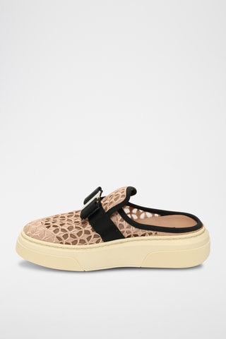 Sneakers plateformes - Rose