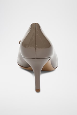 Escarpins vernis en cuir - Marron