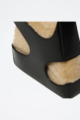 Sac à main en cuir - Noir