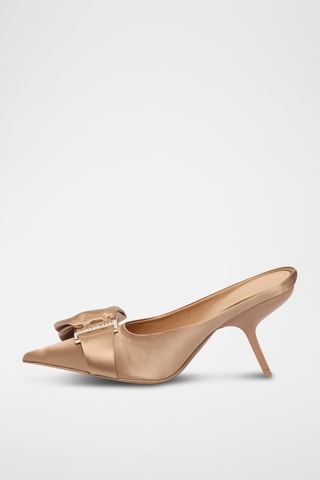 Mules à talons - Marron