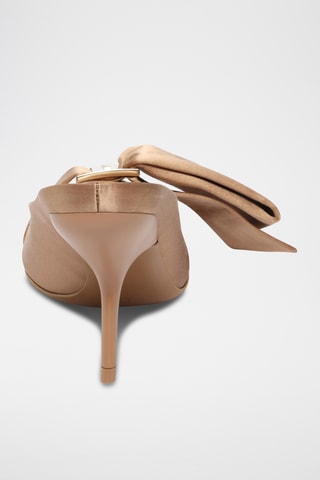 Mules à talons - Marron
