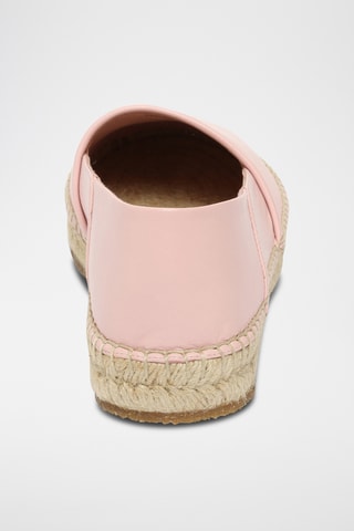 Espadrilles en cuir - Rose