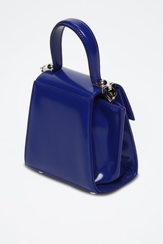 Sac à main en cuir - Bleu