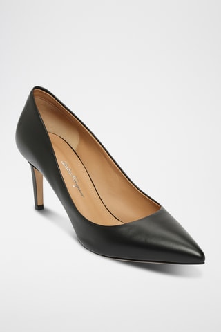 Escarpins en cuir - Noir